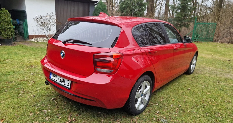BMW Seria 1 cena 38500 przebieg: 142000, rok produkcji 2013 z Bolesławiec małe 56